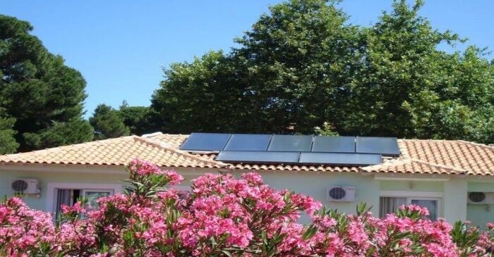 Hotel Mandraki -Solar Thermal System